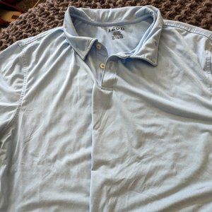 Pale blue Izod polo - Mens XL